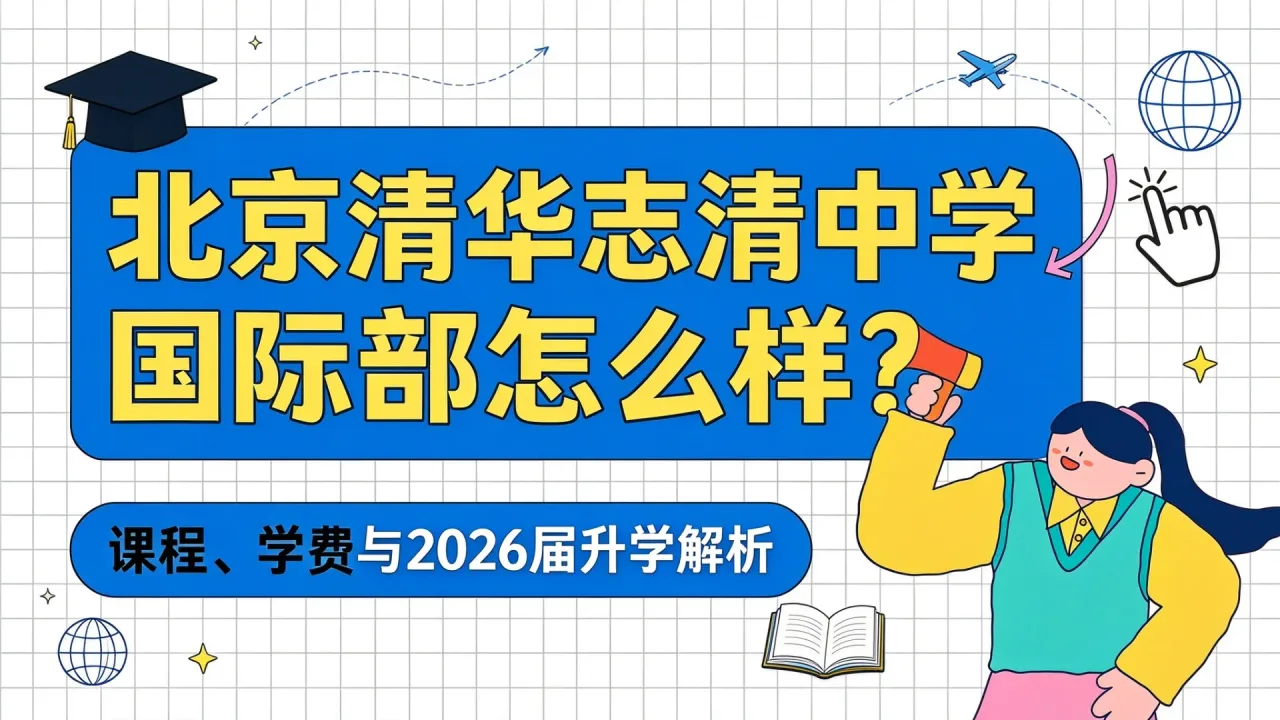 北京清华志清中学国际部怎么样？课程、学费与2026届升学解析