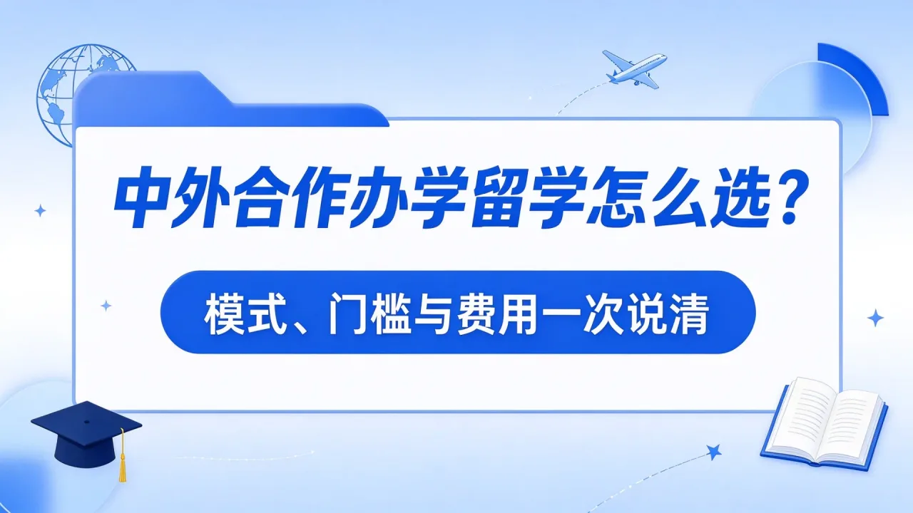 中外合作办学留学怎么选？模式、门槛与费用一次说清