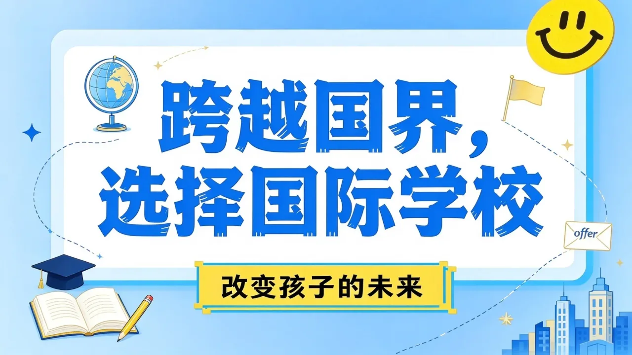 跨越国界,选择国际学校,改变孩子的未来