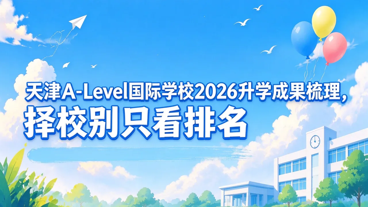 天津A-Level国际学校2026升学成果梳理,择校别只看排名