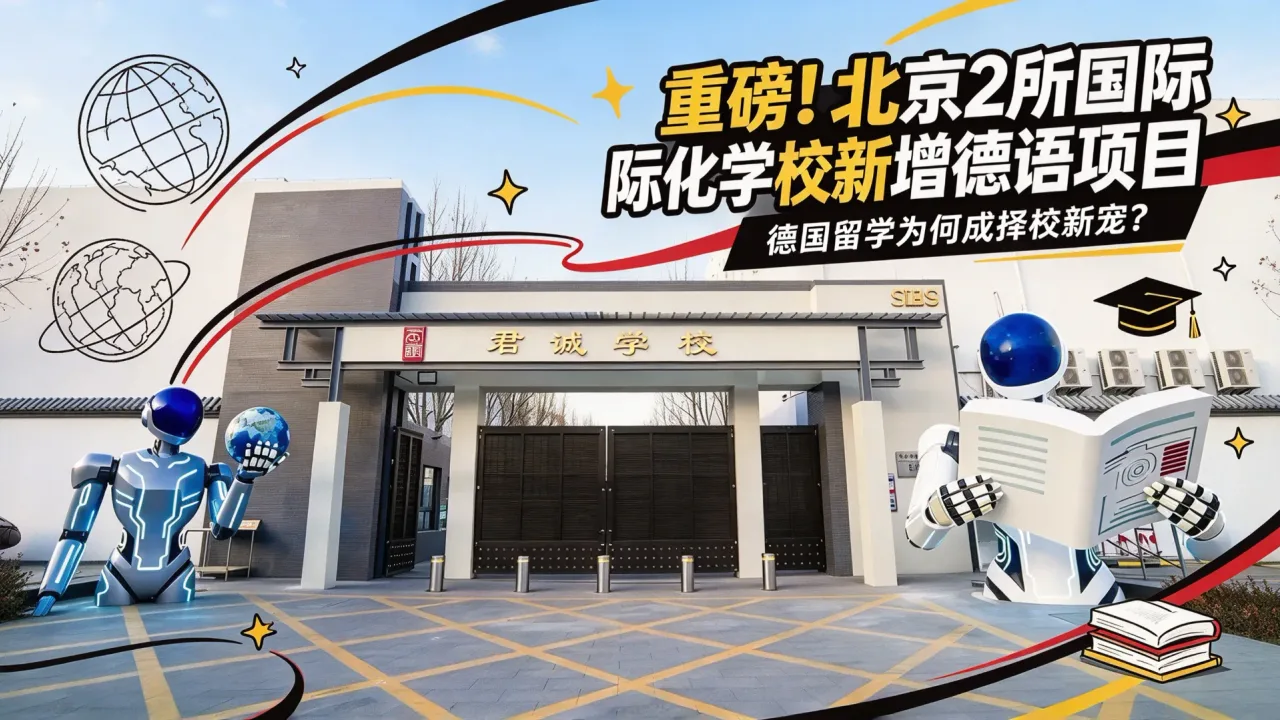 重磅!北京2所国际化学校新增德语项目,德国留学为何成择校新宠?
