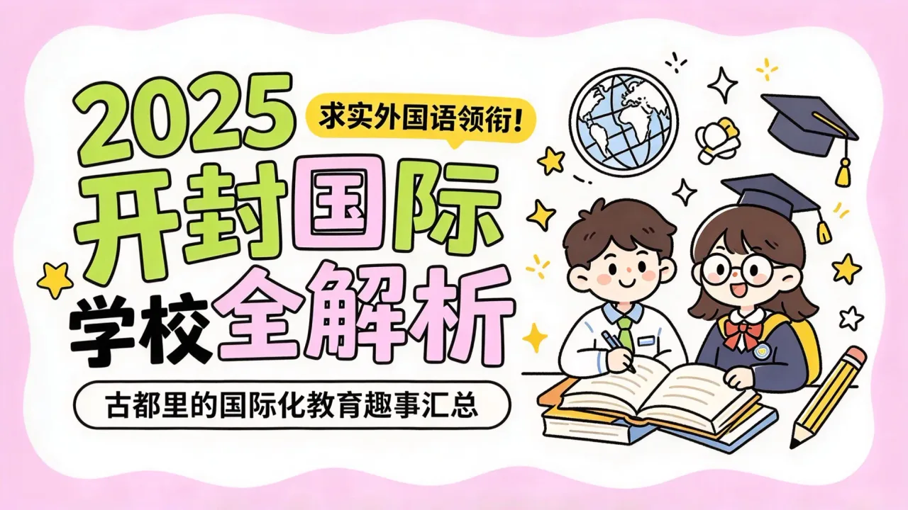 2025开封国际学校全解析｜求实外国语领衔！古都里的国际化教育趣事汇总