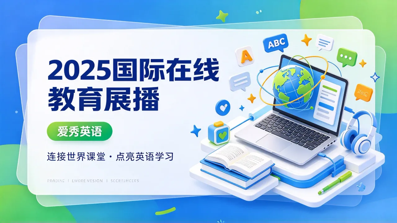 2025国际在线教育展播丨爱秀英语