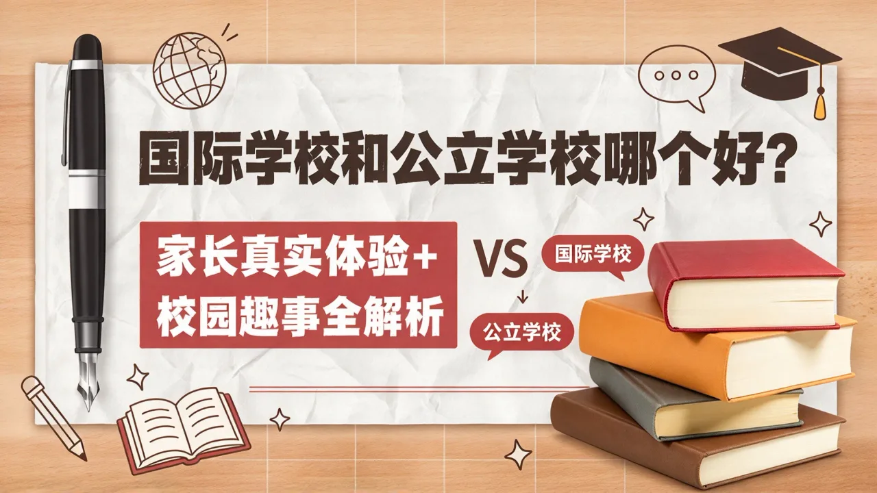 国际学校和公立学校哪个好？家长真实体验+校园趣事全解析