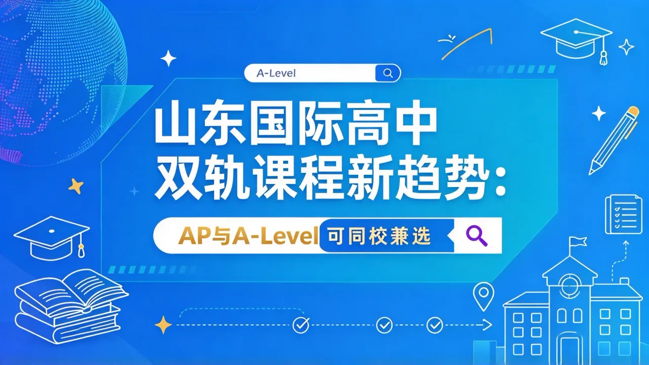 山东国际高中双轨课程新趋势:AP与A-Level可同校兼选