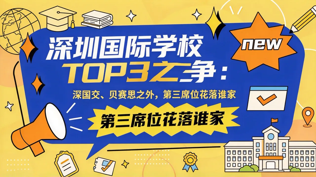 深圳国际学校TOP3之争:深国交、贝赛思之外,第三席位花落谁家