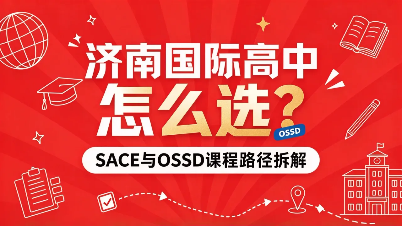 济南国际高中怎么选?SACE与OSSD课程路径拆解