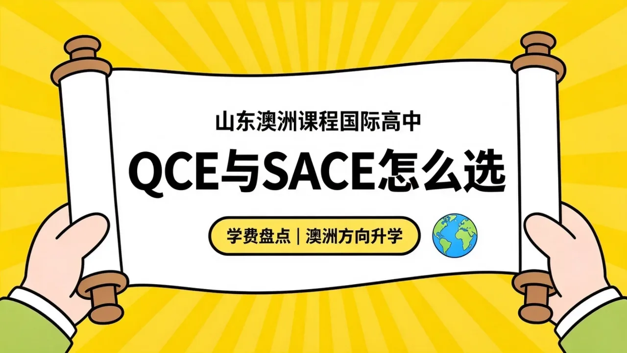 山东澳洲课程国际高中学费盘点：QCE与SACE怎么选