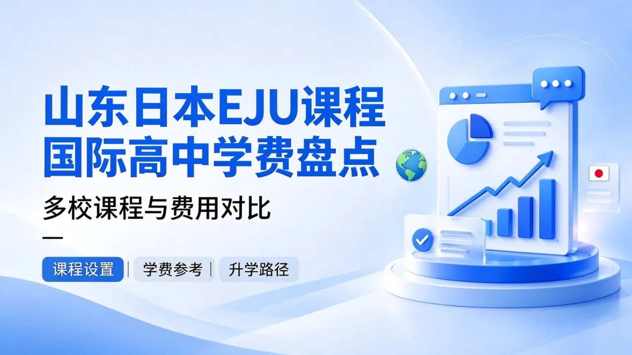 山东日本EJU课程国际高中学费盘点：多校课程与费用对比
