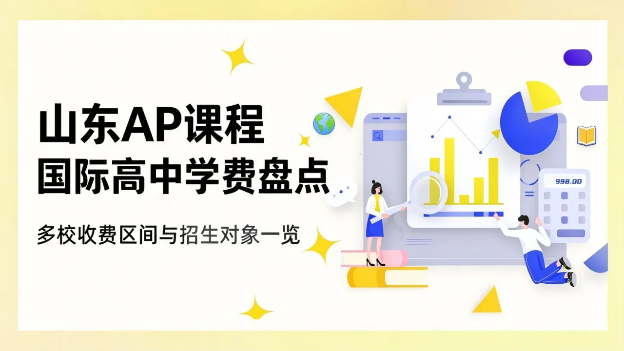 山东AP课程国际高中学费盘点：多校收费区间与招生对象一览