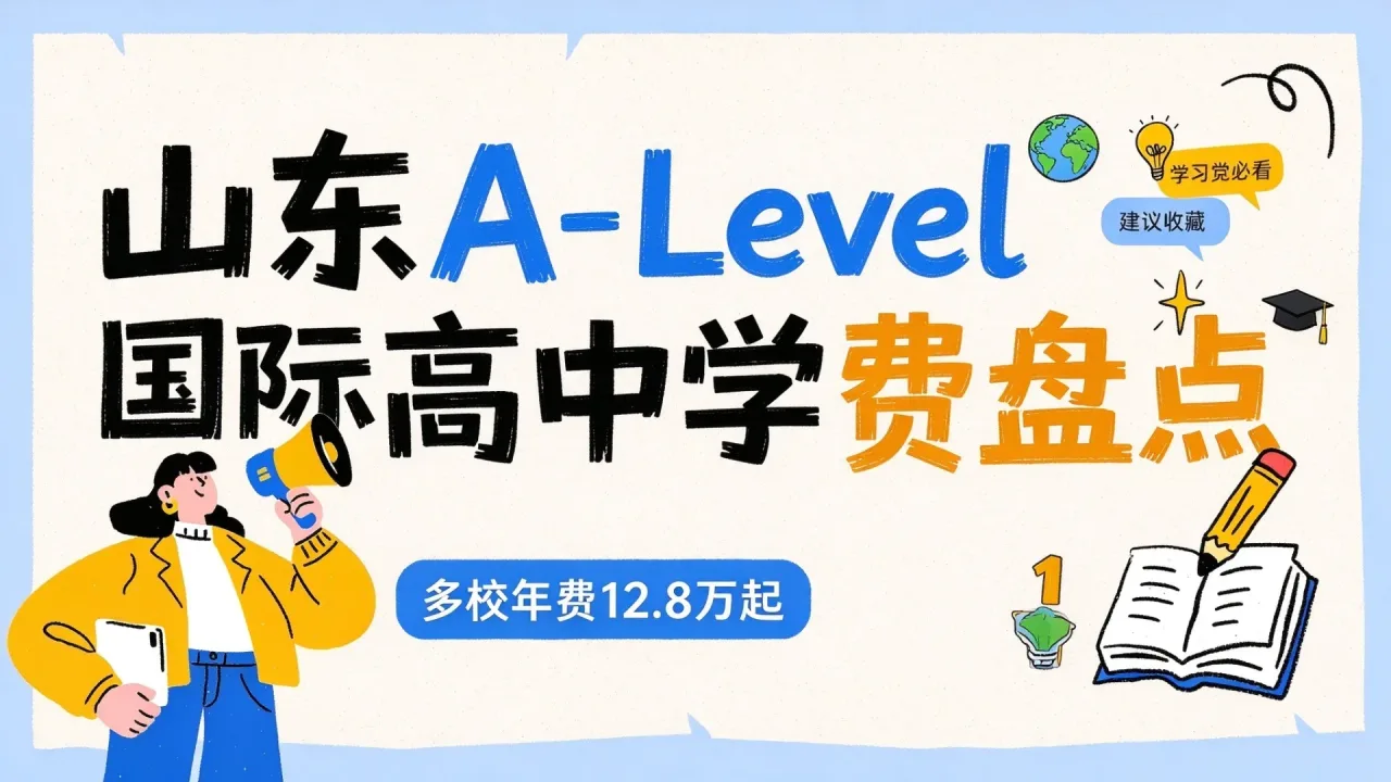 山东A-Level国际高中学费盘点：多校年费12.8万起