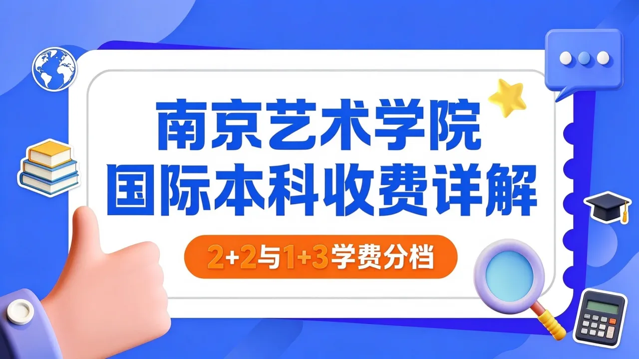 南京艺术学院国际本科收费详解：2+2与1+3学费分档