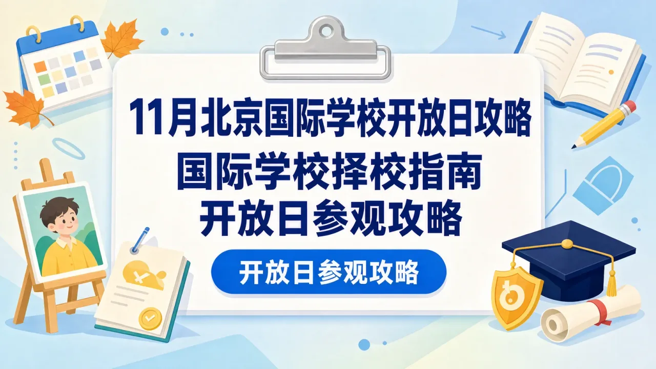 11月北京国际学校开放日攻略