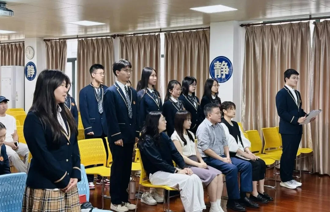 上实剑桥动态 | 学生会换届大会：薪火相传，逐梦新程