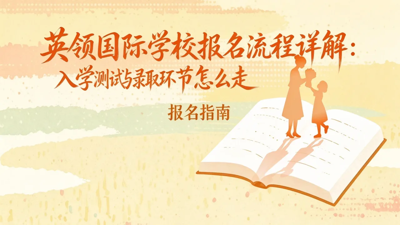 英领国际学校报名流程详解:入学测试与录取环节怎么走