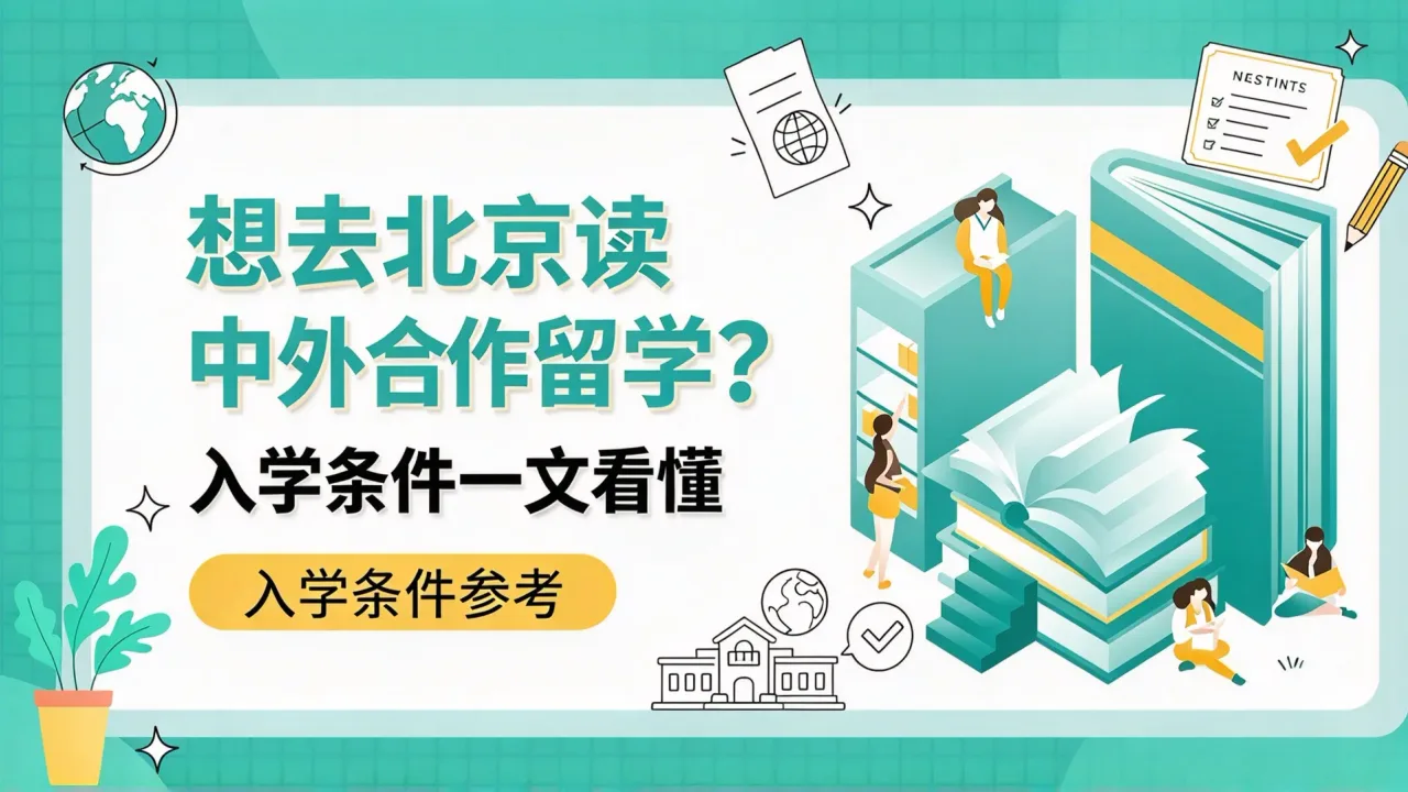 想去北京读中外合作留学?入学条件一文看懂