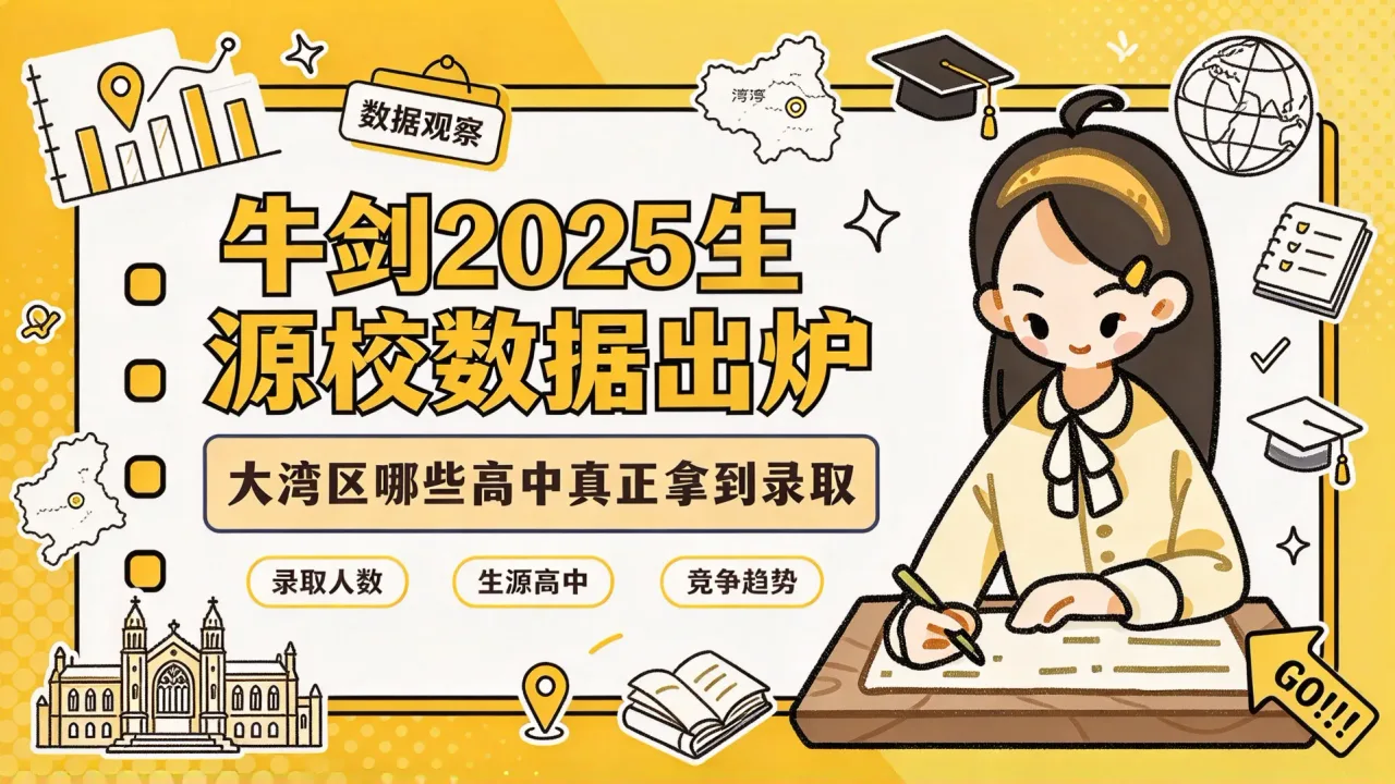 牛剑2025生源校数据出炉:大湾区哪些高中真正拿到录取
