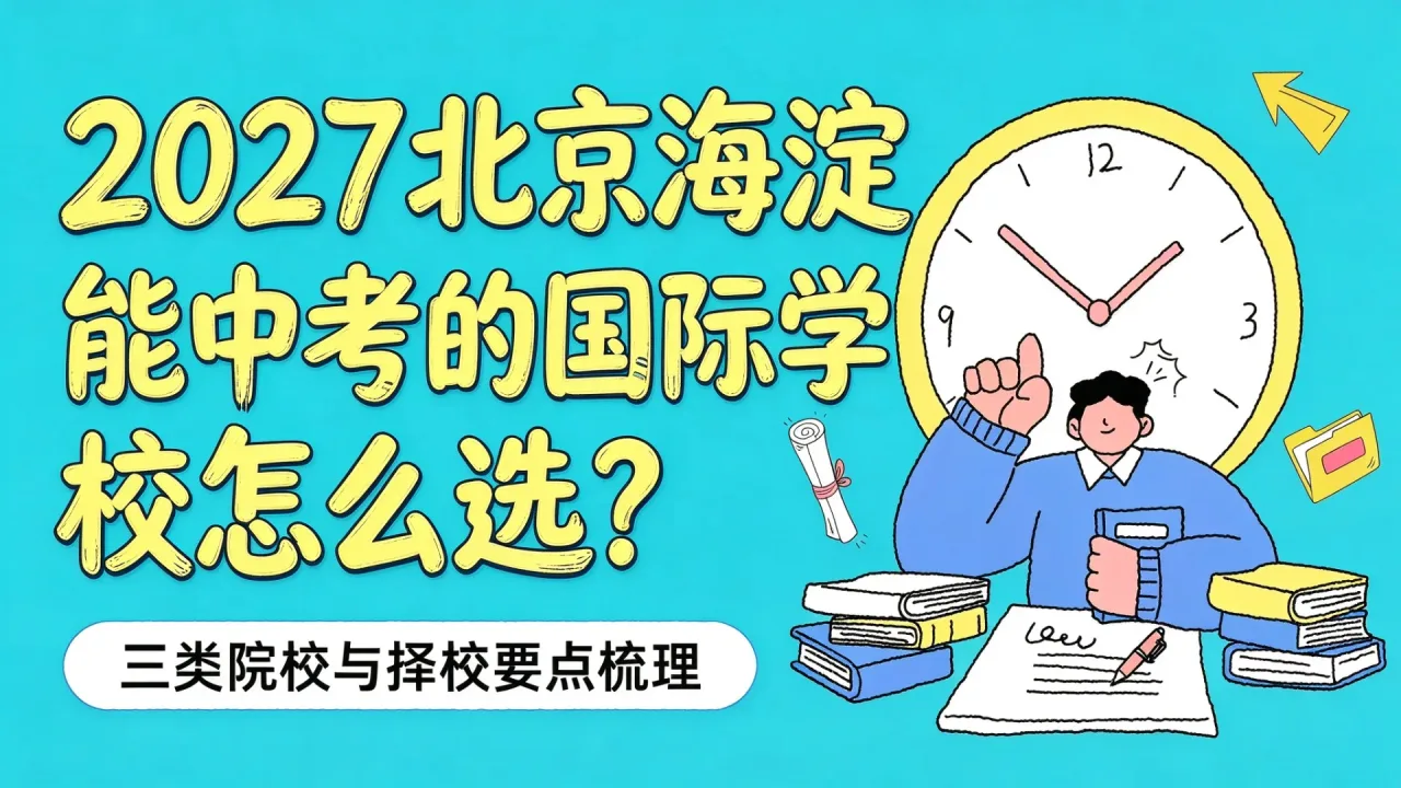2027北京海淀能中考的国际学校怎么选？三类院校与择校要点梳理
