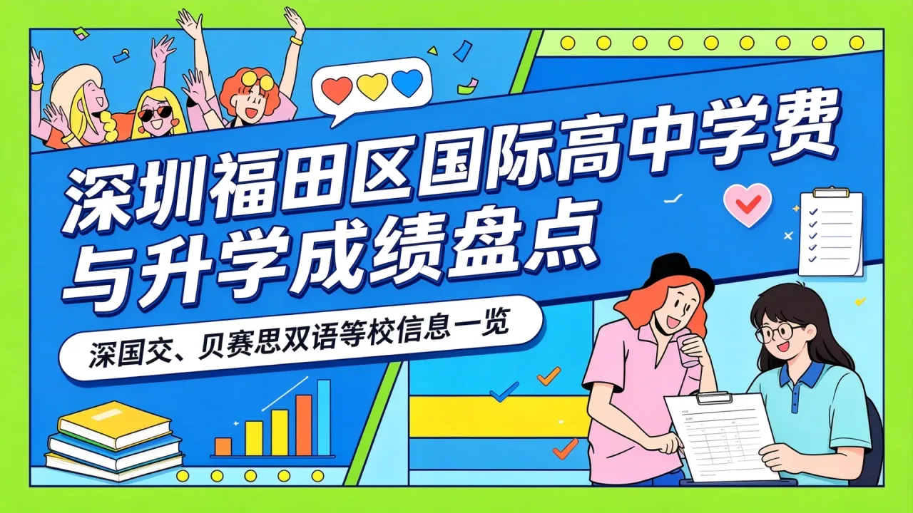 深圳福田区国际高中学费与升学成绩盘点:深国交、贝赛思双语等校信息一览