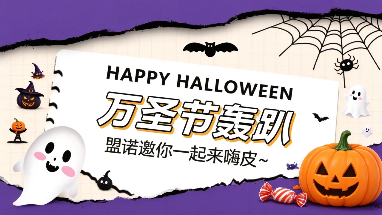 嗨翻万圣节 | 奇幻降临!青岛盟诺学校一键切换魔法古堡模式!