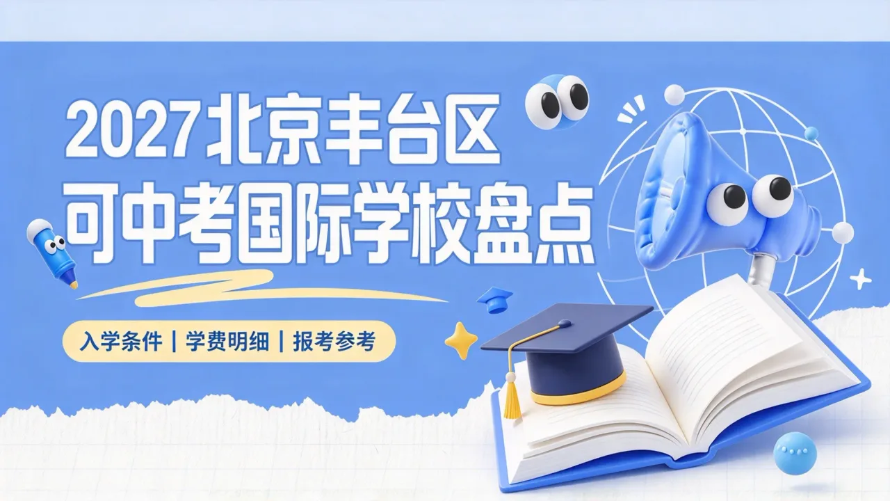 2027北京丰台区可中考国际学校盘点:入学条件与学费明细