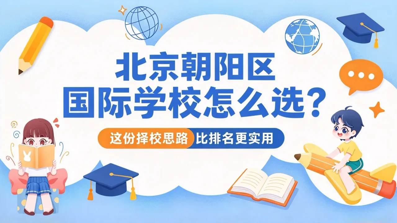 北京朝阳区国际学校怎么选?这份择校思路比排名更实用