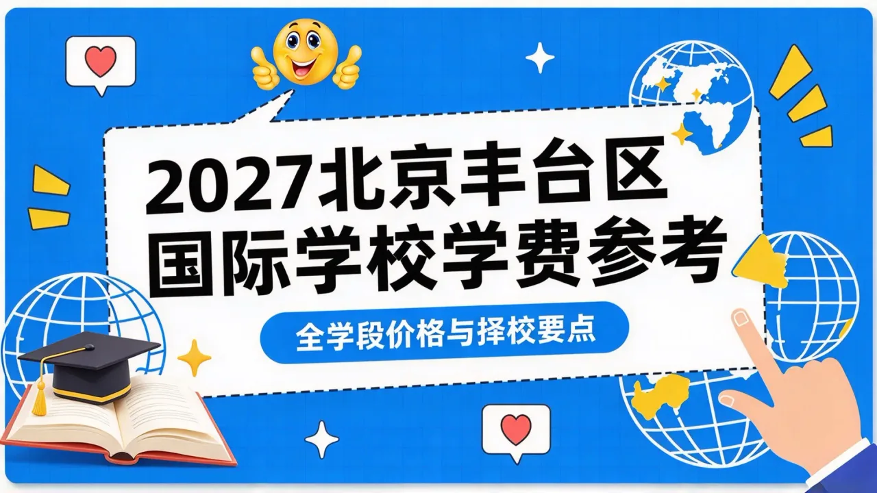 2027北京丰台区国际学校学费参考:全学段价格与择校要点