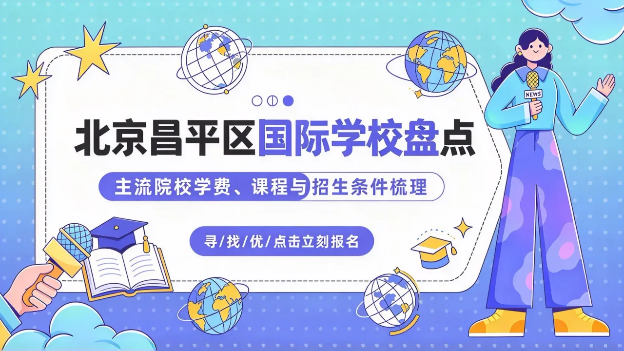 北京昌平区国际学校盘点:主流院校学费、课程与招生条件梳理