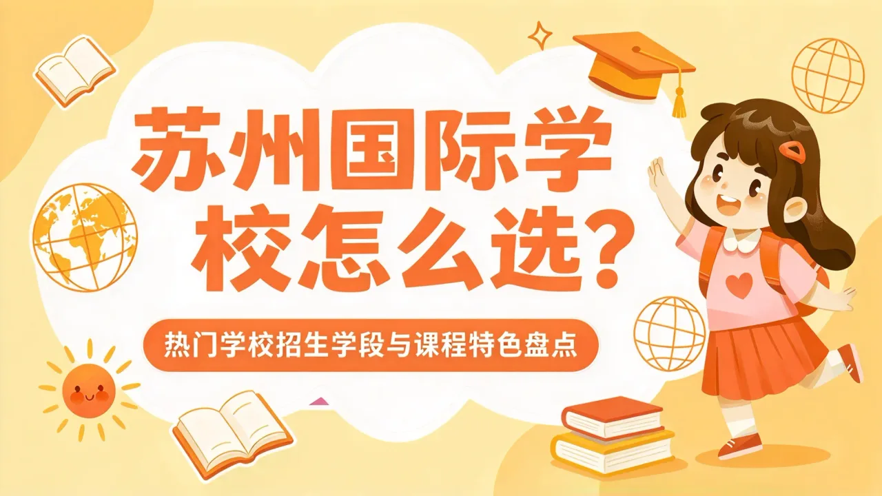 苏州国际学校怎么选？热门学校招生学段与课程特色盘点