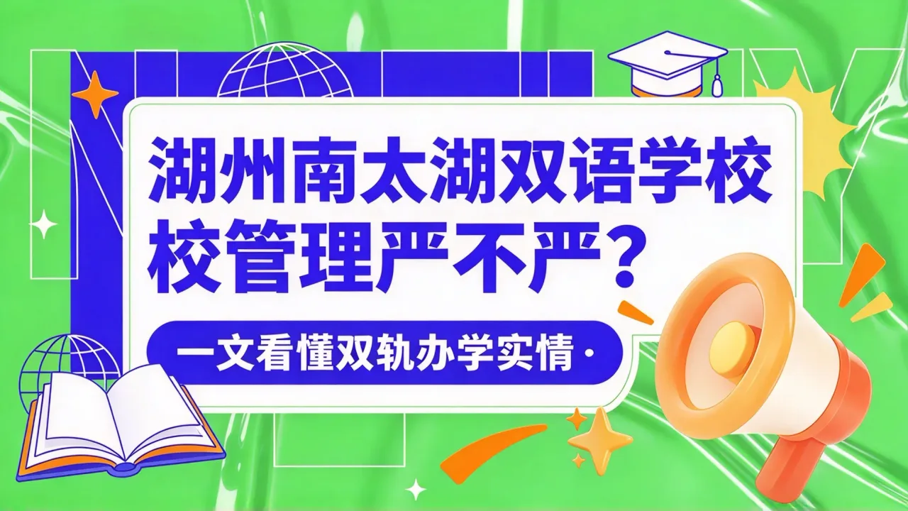 湖州南太湖双语学校管理严不严？一文看懂双轨办学实情