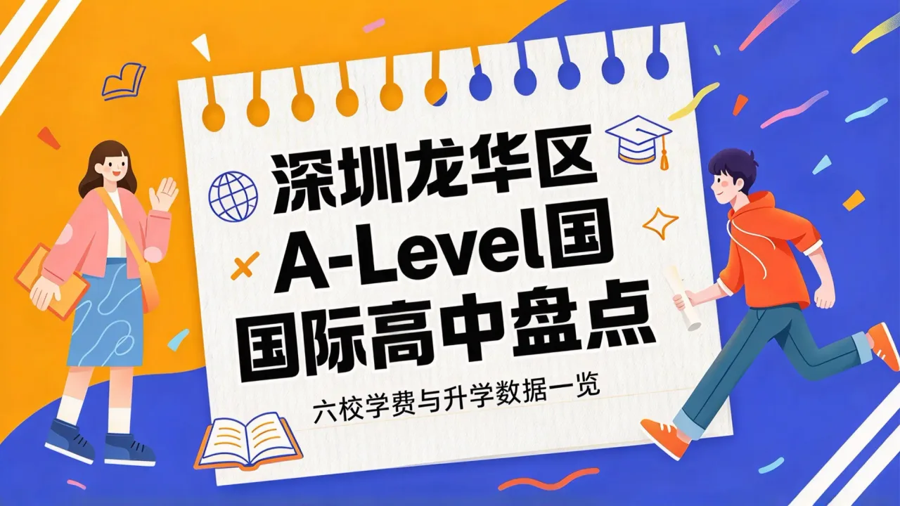 深圳龙华区A-Level国际高中盘点：六校学费与升学数据一览