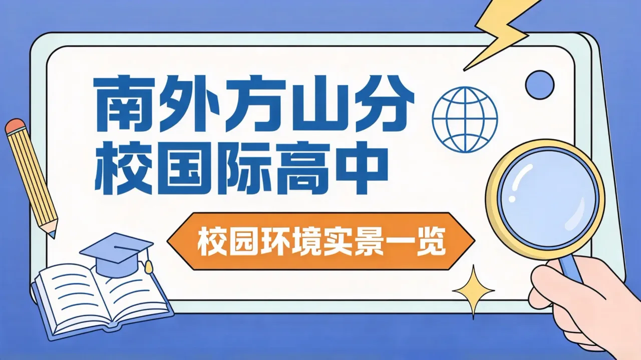 南外方山分校国际高中校园环境实景一览