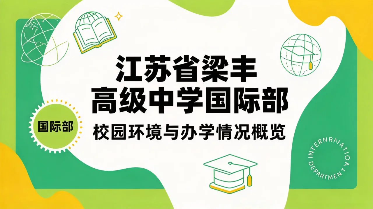 江苏省梁丰高级中学国际部校园环境与办学情况概览