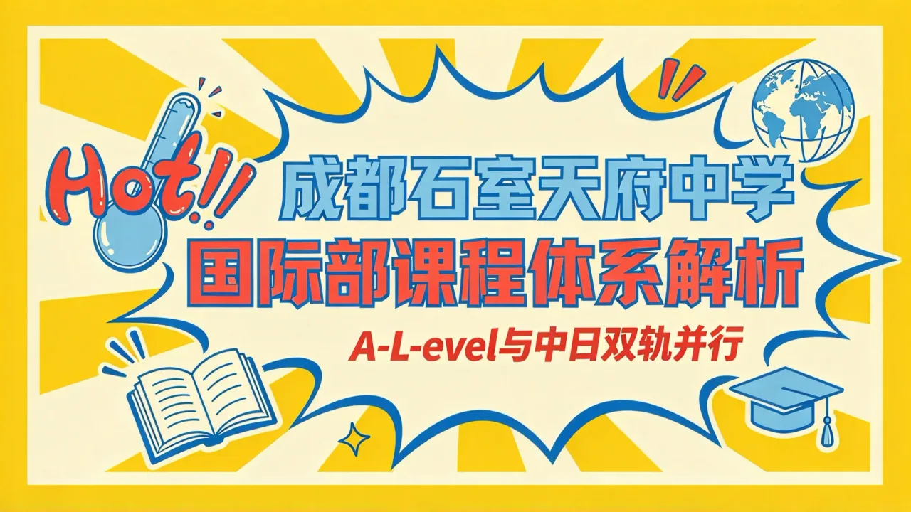 成都石室天府中学国际部课程体系解析:A-Level与中日双轨并行