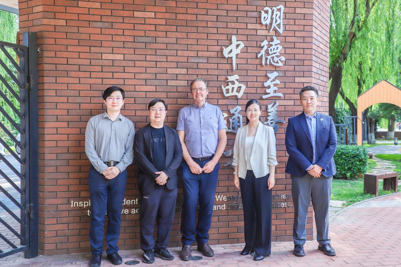 7月14日，北京市新府学外国语学校校园