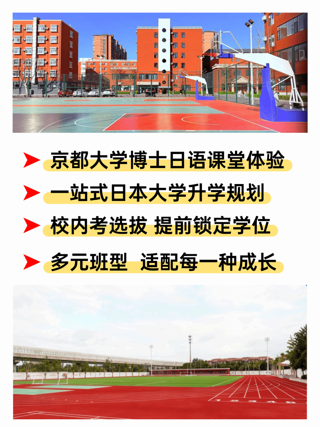学校中日国际高中已成功输送 3 届毕业生,升学成绩斐然: