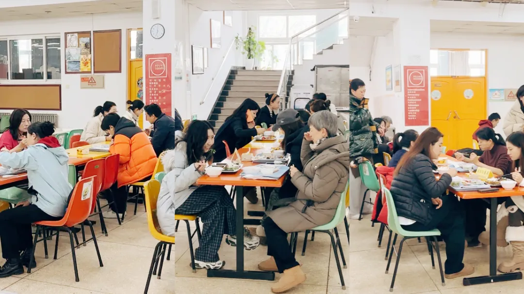我校举办家长陪餐