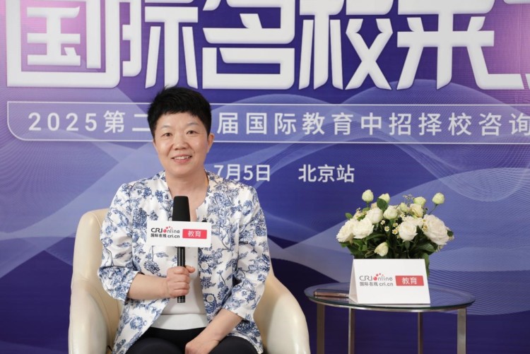 第二十四届名校来了择校展丨专访君诚学校中学校长郝卫红 第二十四届名校来了择校展丨专访君诚学校中学校长郝卫红_fororder_1