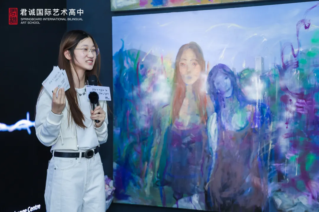 学生代表陈澄铭同学