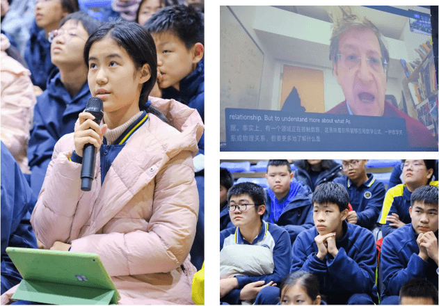 雷奥教授向孩子们展示AI在前沿科技领域的最新突破,并告诉孩子们:(图 2)