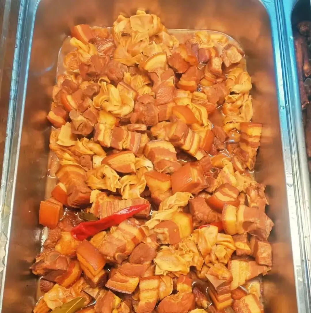 三丝炒面、番茄蛋汤、肉包(图 6)