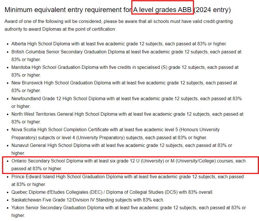A-Level成绩未达con offer?转轨OSSD逆袭TOP100!免大考+高GPA锁定梦校