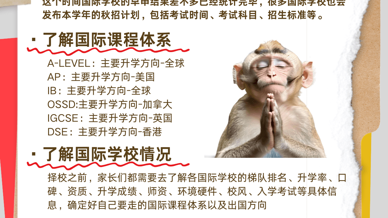 国际学校规划时间轴,一篇搞定!