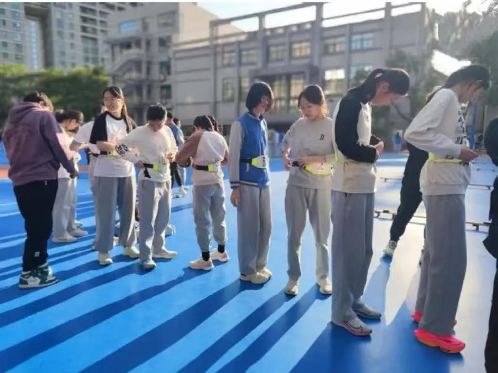 中考体育考试进行时