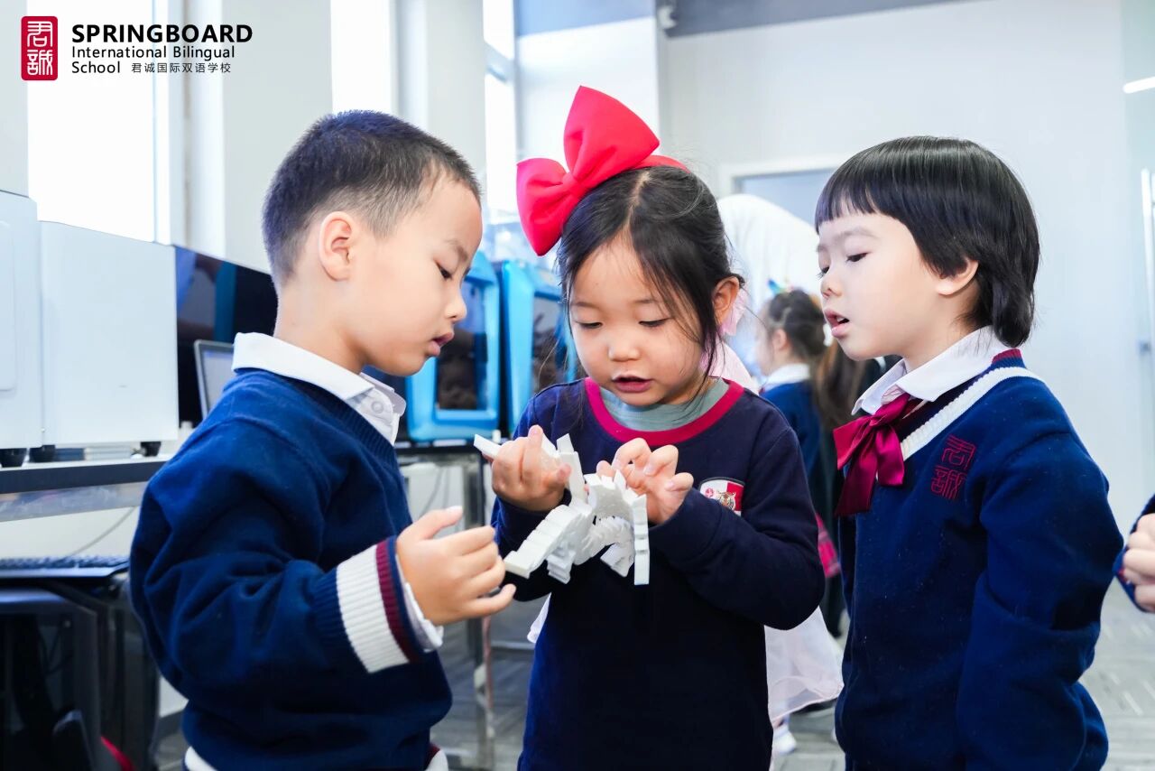 君诚国际双语学校3D打印课程:保护孩子们的好奇心与探索欲