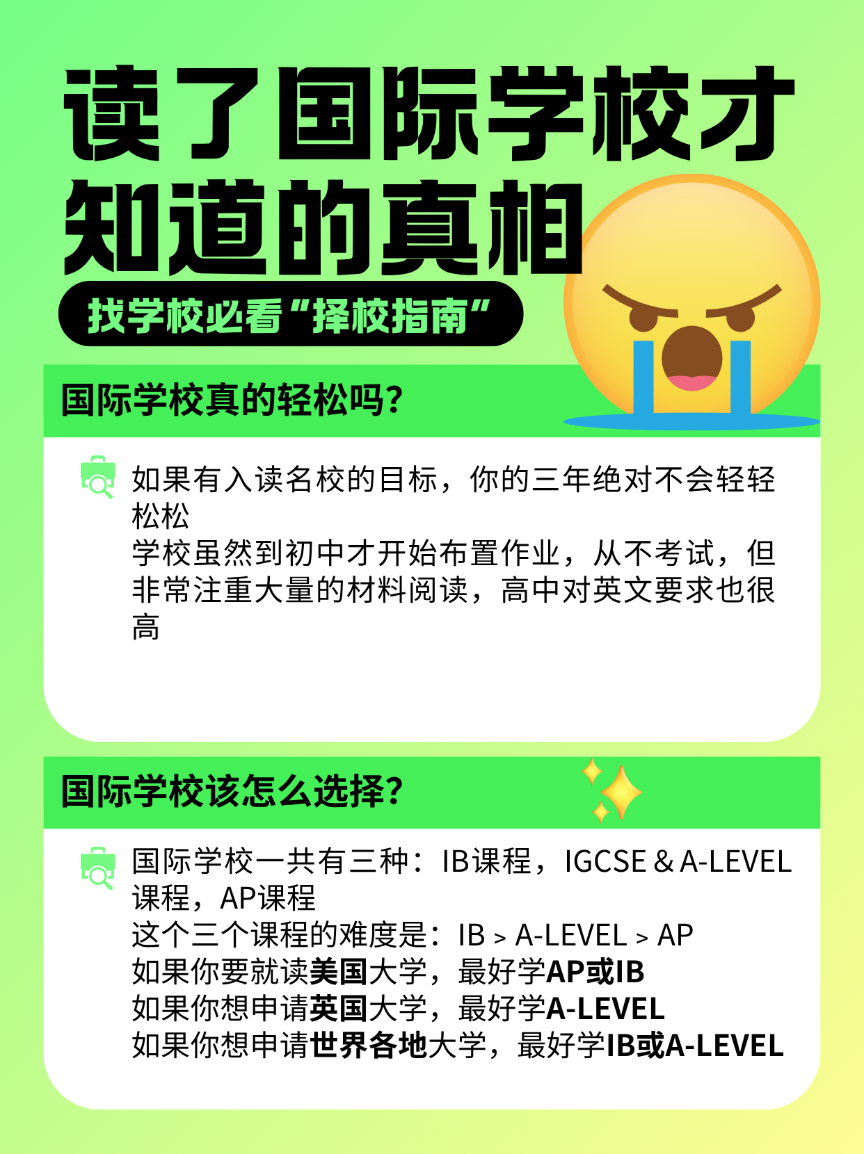 🚀别被表面迷惑!国际学校不是富二代乐园,也不是差生收容所!