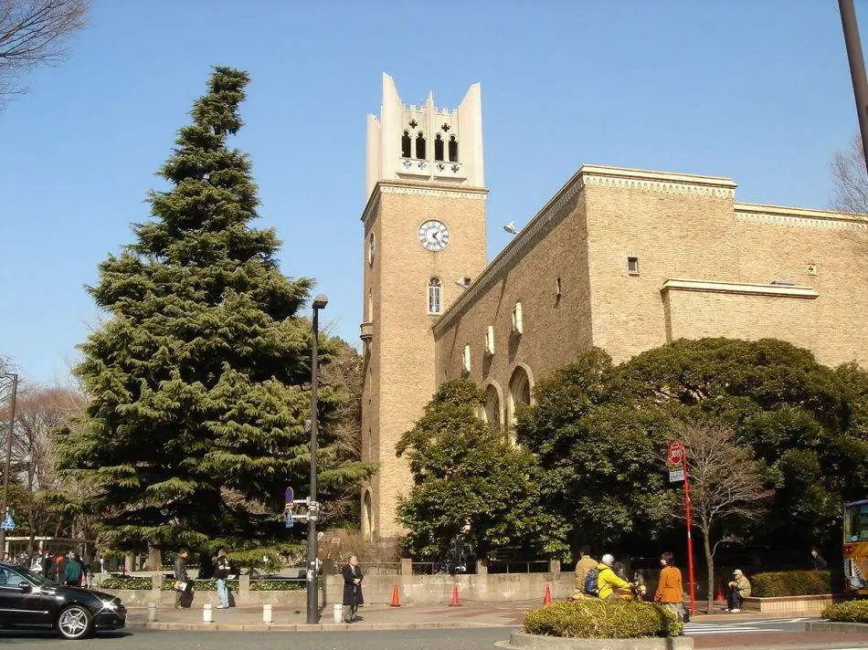 早稻田大学、庆应义塾大学、上智大学、东京理科大学、明治大学