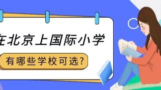 在北京上国际小学有哪些学校可选?