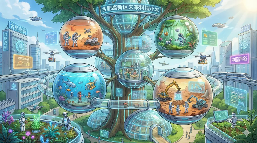 科技赋能传统艺术,童心绘梦高新未来 —— 合肥新华公学学子闪耀高新区首届 AI 绘画大赛