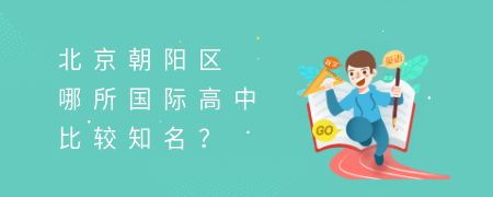 北京朝阳区哪所国际高中比较知名?